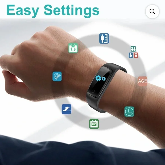 🌸3/$15 Willful NO Bluetooth Fitness Tracker Pedometer Watch - Picture 3 of 9